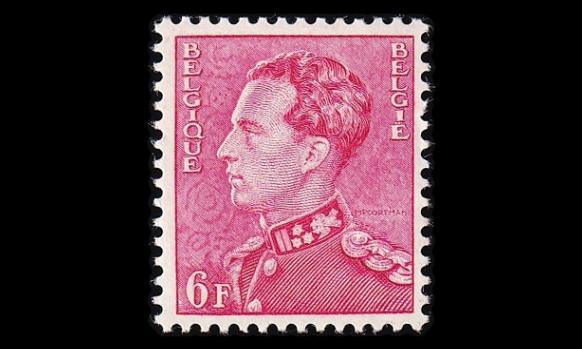 Belgia 901 ** Leopold III 6 Fr (1951)