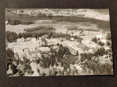Postikortti Hyrynsalmi 1964 Karhumäki Alkup.Mallikappale