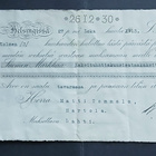 Fazer , vekseli v. 1913 - pikkukuva 1