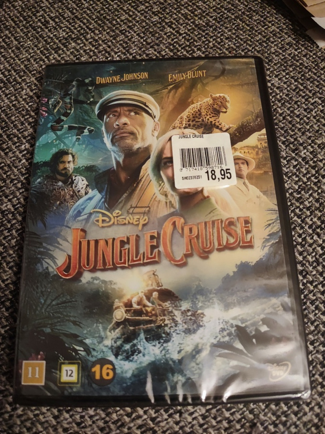 Jungle Cruise UUSI Dwayne Johnson Emily Blunt