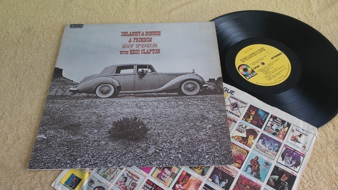DELANEY & BONNIE & FRIEND WITH ERIC CLAPTON - On Tour LP