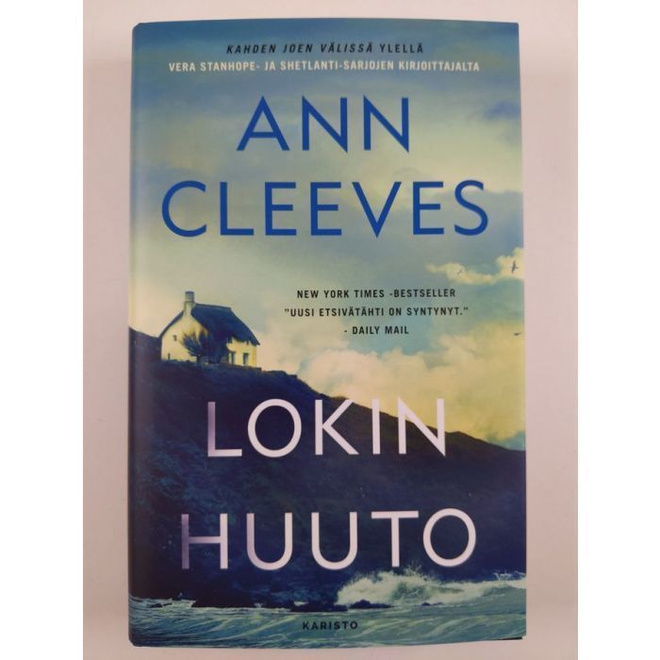 Kovakantinen kirja Ann Cleeves LOKIN HUUTO