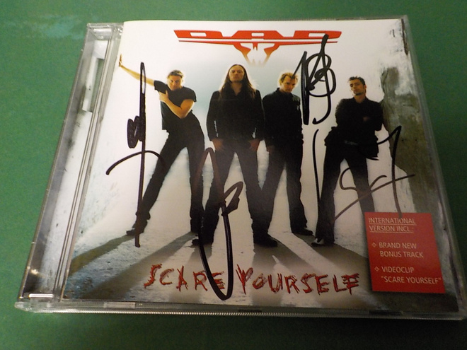 D.A.D. - SCARE YOURSELF CD KOKO BÄNDIN NIMMAREILLA