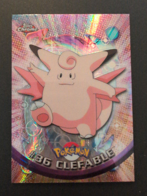 Clefable spectra Topps Chrome
