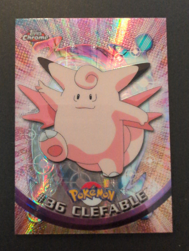 Clefable spectra Topps Chrome