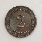 Saksa 2 Pfennig 1908A - pikkukuva 1