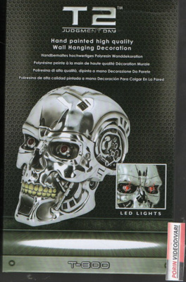 TERMINATOR 2 T-800 WALL HANGING DECORATION (28 253) led valo