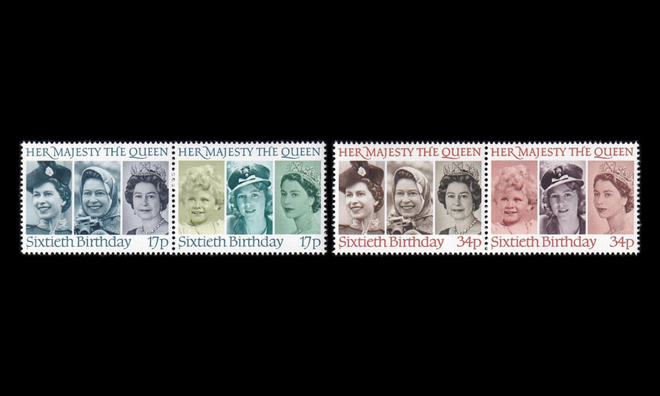 Iso-Britannia 1064-7p2 ** Kuningatar Elisabeth II 60v (1986)