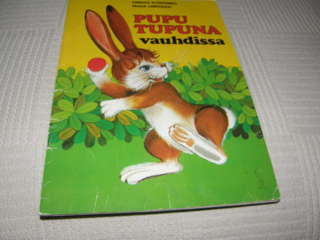 Pupu Tupuna vauhdissa  -nid