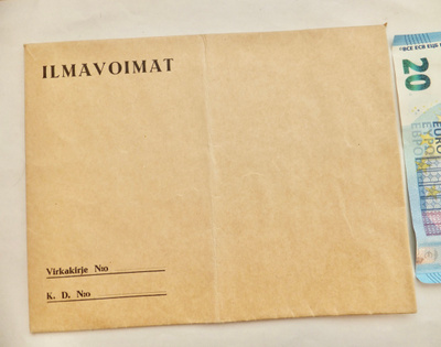 VANHA Virkakuori Ilmavoimat