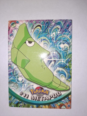 Pokemon Topps keräilykortti #11 Metapod