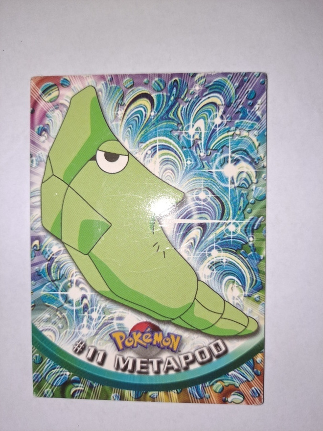 Pokemon Topps keräilykortti #11 Metapod