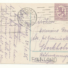 VIIPURI - vanha kortti, kulk. 1925 - pikkukuva 2