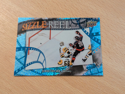 2025-26 Upper Deck Sebastian Aho Sizzle Reel Speckle