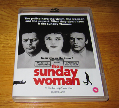 The Sunday Woman blu-ray