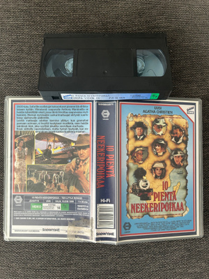10 Pientä N**keripoikaa - Ten Little Indians 1989 VHS FI