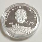 Saksa 2008 Franz Kafka, hopeoitu muistomitali - pikkukuva 3