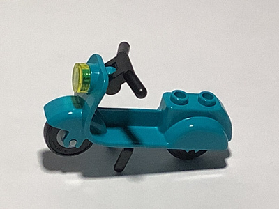 Lego Friends vihreä skootteri