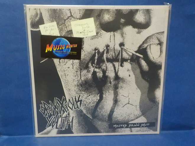 OBNOXIOUS YOUTH - MOUTH SEWN SHUT M-/M- FIN 2020 LP