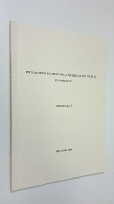 Jari Heikkilä : Interactions between small mustelids and ...
