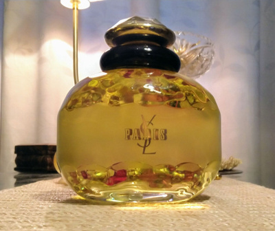 Valtava YSL Paris sisustuspullo – Vintage Store Display