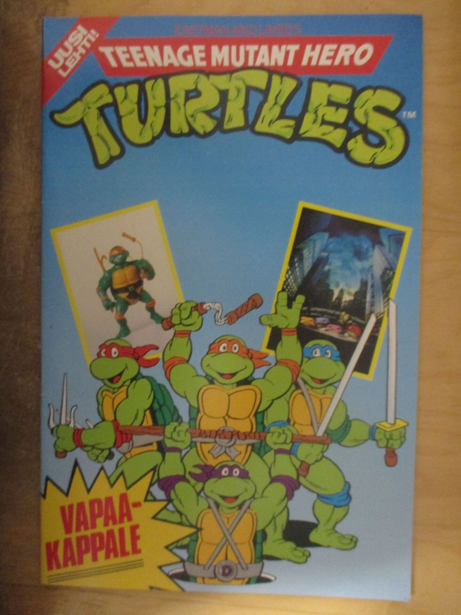 TEENAGE MUTANT HERO TURTLES 1990 (näytenumero)