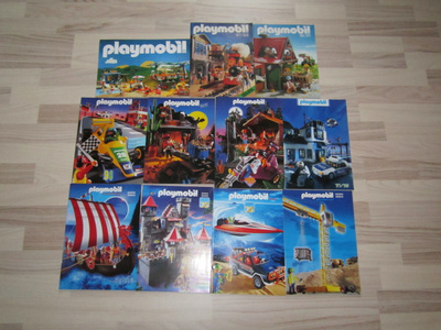 Playmobil -kuvastoja vuosilta 1987-2005
