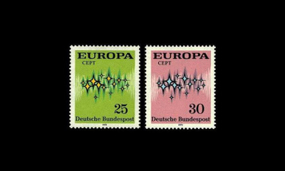 Saksa 716-7 ** Europa (1972)