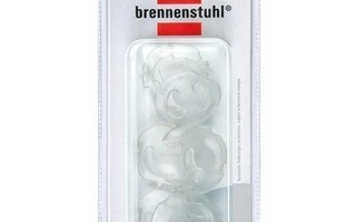 Brennenstuhl Pistorasiansuojat, 6-pakkaus, läpinäkyvät UUSI