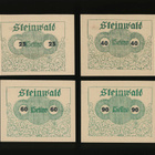 Itävalta Notgeld 25, 40, 60, 90 Heller, Steinwald - pikkukuva 1