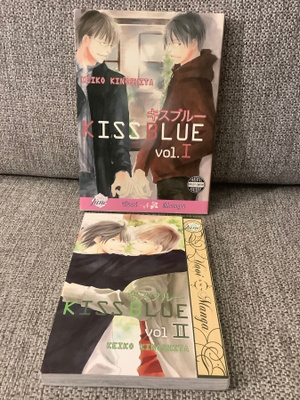 KISS BLUE 1 & 2 (YAOI MANGA) (ENGL.)