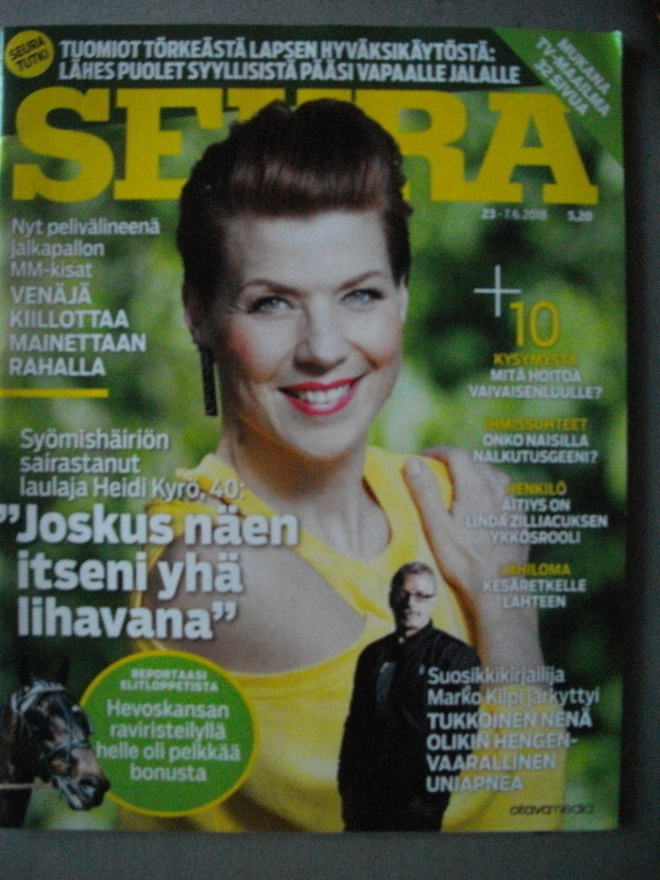 Seura lehti Nro 23/2018 (24.1)