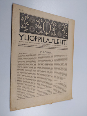 Ylioppilaslehti no 15 : 5.10.1929