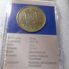 20  mk 1939  Alumiinipronssia  Suomen Monetan kotelossa - pikkukuva 2