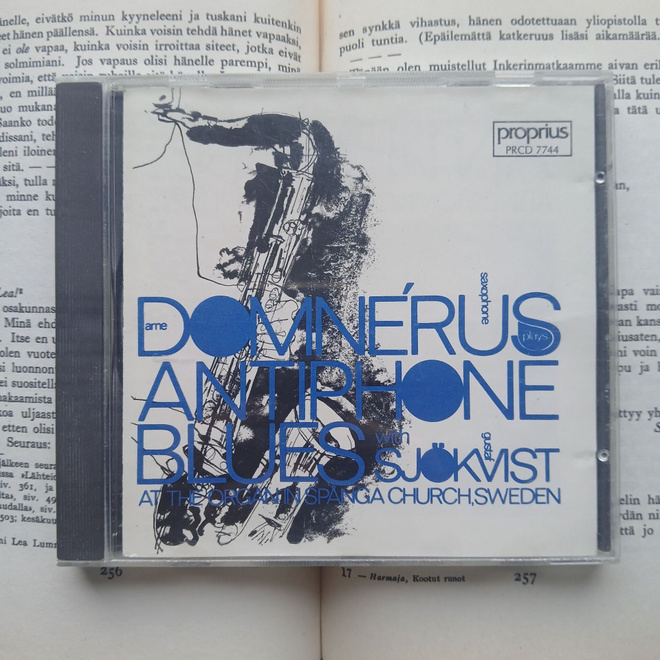 Arne Domnerus with Gustaf Sjökvist - Antiphone Blues (CD)