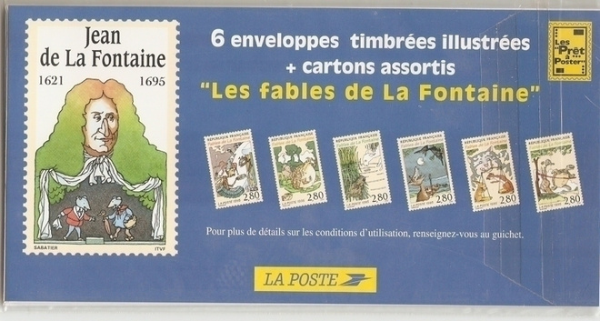 Ranska 1995 Jean de la Fontaine, eläinsatuja