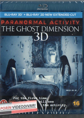 Paranormal Activity Ghost Dimension (27 786)UUSI-FI-BLU-R 3D
