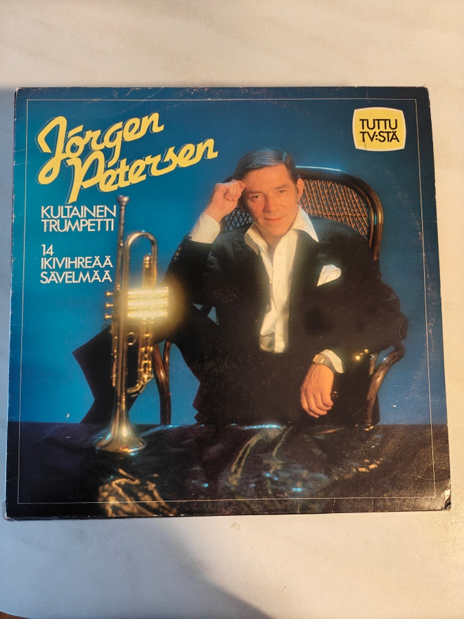 LP Jörgen Petersen/kultainen trumpetti