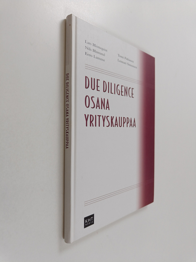 Tomi Pitkänen : Due diligence osana yrityskauppaa