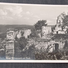 Luftkurort Urach. RuineHohenurach mit Stadt, vanha valokuva - pikkukuva 1