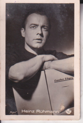 Heinz Ruhmann, filmitähti . e215