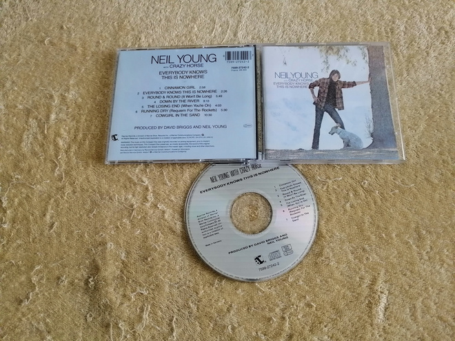 NEIL YOUNG & CRAZY HORSE Everybody Knows This Is Nowhere CD