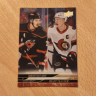 2024-25 Upper Deck Aho/Tkachuk Checklist Silver Foil - pikkukuva 1