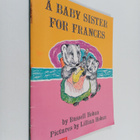 Russell Hoban : A Baby Sister for Frances - pikkukuva 1
