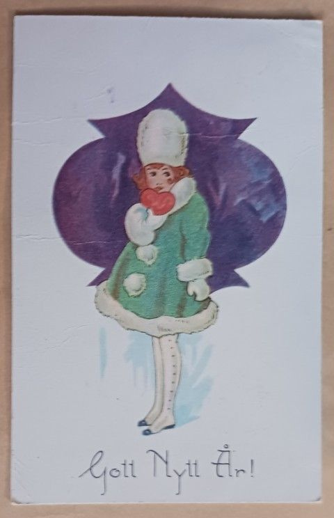 Pikkuleidi toivottaa hyvää Uutta Vuotta, p. 1923