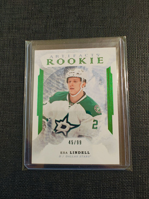 Esa Lindell - 16-17 Artifacts Rookie Emerald /99