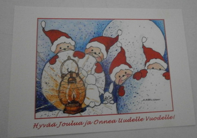 Anne Karlsson: Tontut ja lumipallot (Lumileikit), ei p.