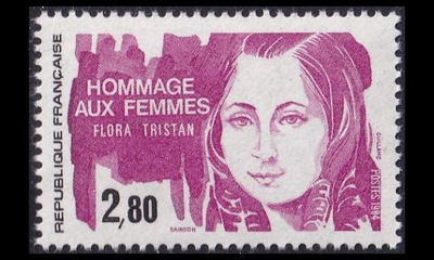 Ranska 2429 ** Flora Tristan (1984)