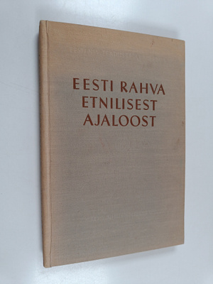 Eesti rahva etnilisest ajaloost