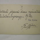 Signeerattu Viipuri Postikortin Alkup.Mallikappale 1920-l - pikkukuva 2